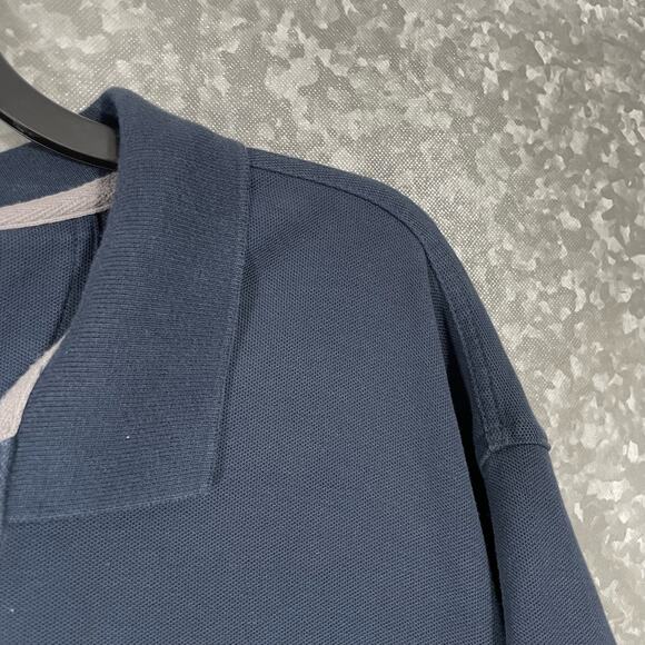 Duluth Trading Co Men’s Big & Tall Blue No Polo Shirt - Size 2XLT - Gorpcore - Picture 3 of 7